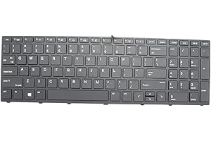 ABAKOO New Keyboard for HP Probook 450 G5 / 455 G5 / 470 G5 L01028-001 with Backlit Frame US