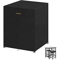 Copertura Tavolo Esterno Impermeabile E Anti-UV - Telo Oxford Per Giardino 70x70x75 Cm - Foto 7