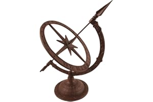 ESSCHERT DESIGN Esschert TH38 Design, Sonnenuhr M, Gusseisen, 39 x 32 x 25 cm