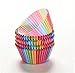 Produktbild 200 Stück Rainbow Cupcake Fällen Kuchen Backen Muffin Dessert Hochzeit Party