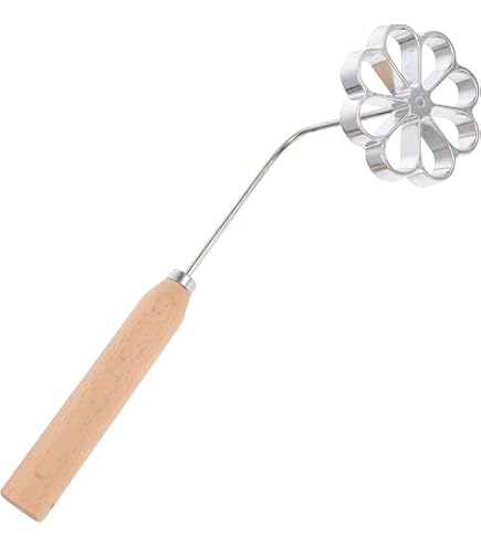 Stampo Antiaderente Per Frittelle E Snack - 2 Pezzi Con Manico In Legno, Facile Da Usare E Pulire, Per Cucina Domestica