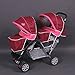 Exclusive Tandem - Twin Pram rose - BambinoWorld