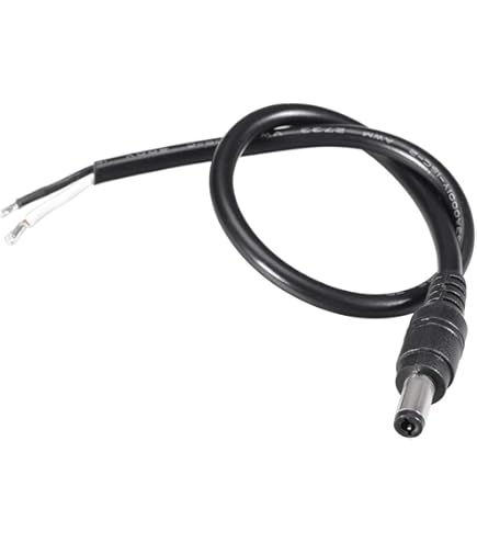 Sourcing Map 5.5 X 2.5 Mm DC Male Connector Jack Power