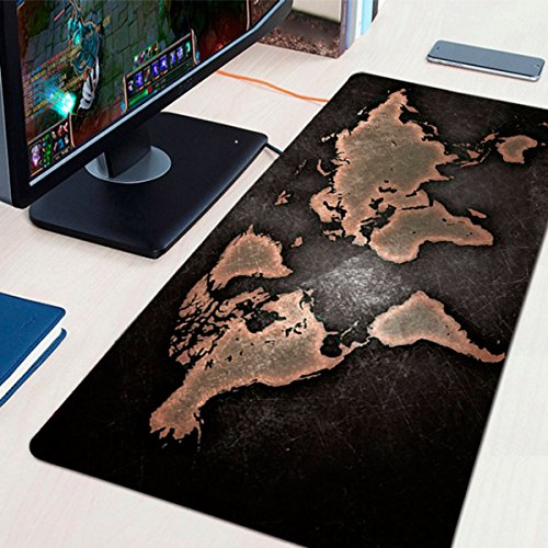 Coj n De Rat n Extendido Del Juego Y Estera Del Teclado Estera Del Rat
n Del Mapa Del Mundo Base Antideslizante