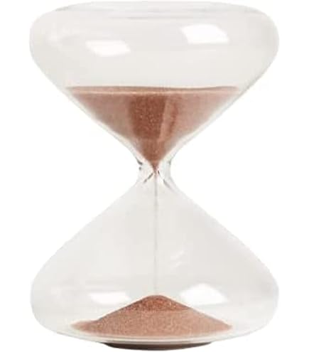 Clessidra anticaduta, clessidra con sabbia, timer per spazzolatura a clessidra, decorazione - COMFORTXL | Leroy Merlin