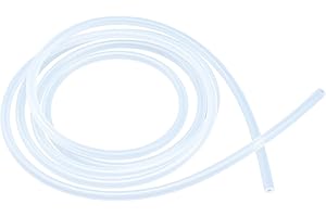 Silikonschlauch,iMeistek 3mm ID x 5mm OD,3 Meter,Flexibler Lebensmitteltaugliche Schläuche,Wasser-Luft-Schlauch-Rohr,für Pumpenübertragung