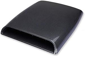‎MORECHIOCE Auto Dekorative Luftdurchfluss,MoreChioce Universal Auto Lufteinlässe Luftstrom Einlasshaube Luftzufuhr Belüftungsöffnungen,Kohlefaser