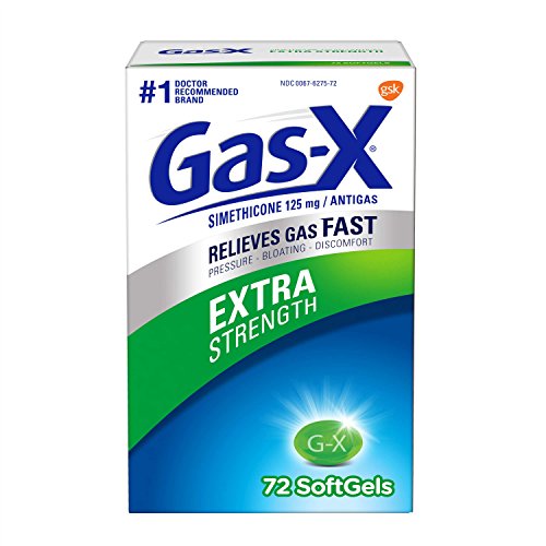 Gas-X Antigas, Extra Strength, 125 mg, 72 Softgels RS.1798 (49.00% Off) - Amazon