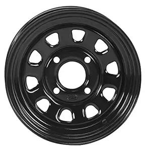 ITP Tires Delta Steel Wheel - 12x7-5+2 Offset - 4/137 - Black, Wheel Rim Size: 12x7, Rim Offset: 5+2, Color: Black, Bolt Pattern: 4/137 1225573014