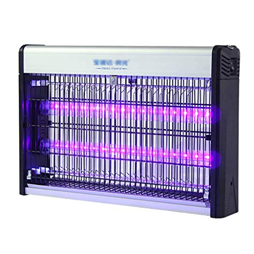 ZZQ Lampada per zanzare per Ristorante, parassita Elettrico per Insetti, Luce UV per trappole per Insetti Volanti, Appeso a Parete per Uso Domestico o Commerciale, Alternativa a scacciamosche, s