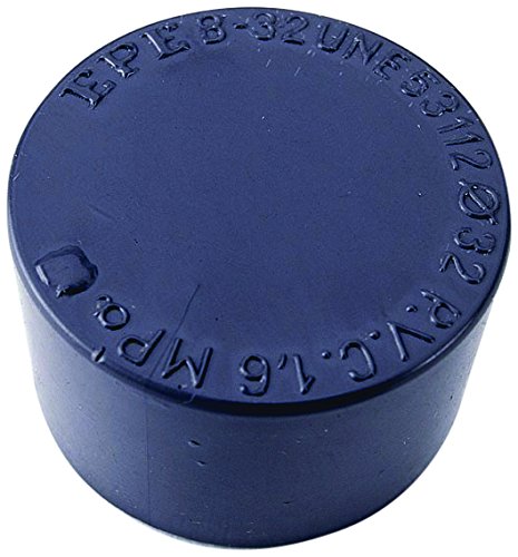 Adequa B-63 Tapón Hembra de PVC para Tubo de Presión, 63 mm