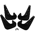 Giilayky Universal Mudflaps Mud Flaps Flap Splash Guards Mudguards Car Auto Van SUV Trucks Sedan Wheel Front Rear