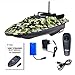 Produktbild Flytec V007 Fischfinder Fischköder Boot 1,5 kg Beladung 500 m Fernbedienung Feste Geschwindigkeit Doppelmotoren RC Boot Fernbedienung Spielzeug (A)