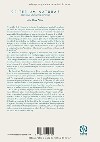 Livres Couvertures de CRITERIUM NATURAE. EPITOME DE CHEMICINA Y ESPAGIRIA