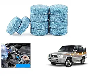 Asryd Car Wiper Detergent Effervescent Tablets Auto Windshield Cleaner Glass Tablets| Better Visibility | Safer Driving | Made in India | for Tata Sumo (10 Tablets)