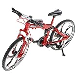 1:10 Diecast Bicicleta pequeña modelo de bicicleta de juguete de artesanía