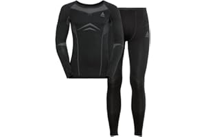 ‎ODLO Odlo Herren Funktionsunterwäsche Set Fundamentals Performance WARM