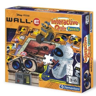 Clementoni Puzzle quizz interactif Wall E