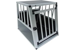 SPOCADO Villa Hunde Transportbox - Sicherer, bequemer Transport für deinen Hund - Stabile Konstruktion, in versch. Größen erhältlich - Leicht, langlebig und einfach zu reinigen (69 x 60 x 54 cm)