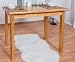 Produktbild Tisch Kiefer massiv Vollholz Erlefarben Junco 227B (eckig) - 60 x 100 cm (B x T)