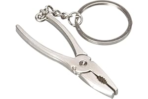 ARFUKA Keyring Mini Wire Stripper Pliers Crimping Tool Keyrchain Portable Stainless Steel Multi-tool Woodworking Keychain Ring Nipper Hand Tools