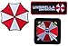 Produktbild Aufnaher 3 Pcs. Resident Evil Umbrella Corporation Gestickte Patches Sew/iron on Patch Verkauft von R.M.A..