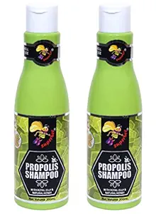 Propolis Shampoo with Royal jelly & Natural honey 200 ml (Pack of 2)