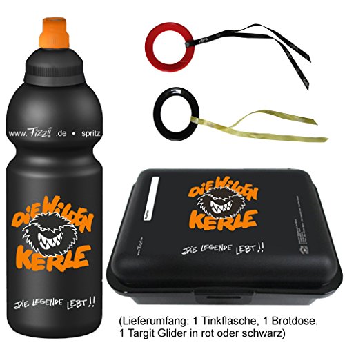 Preisvergleich Produktbild Die Wilden Kerle Trinkflasche und Brotdose Fizzii 3-teilig