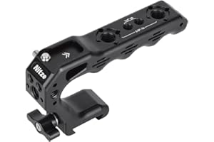 Nitze NATO Top Handle, Mini Handle Grip mit NATO Clamp, Kompatibel mit Camera Cage, Universal Video Rig, DSLR Kamera Kamerakäfig (Lil Stinger II) -PA28M-D1
