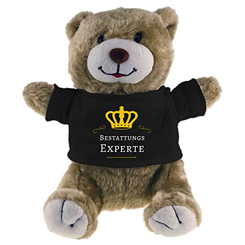 Preisvergleich Produktbild Kuscheltier Bär Bestattungs Experte beige
