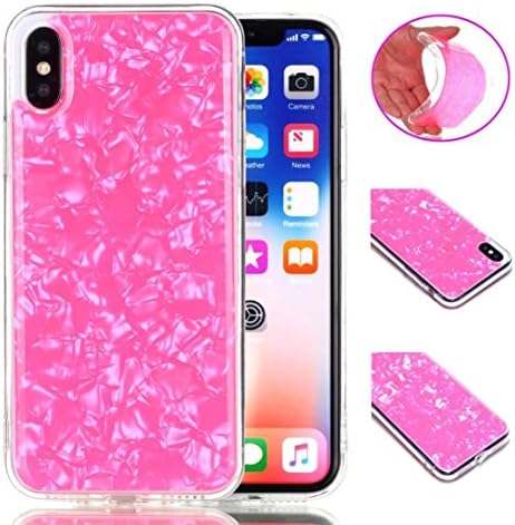 Kolylong Iphone X Shells Soft Case Epoxy Pattern Full Cover Ultra-thin Soft TPU + PC Case