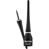 Flormar Yoğun Pigmentli Ince Ke&ccedil;e Fır&ccedil;alı Yarı Mat Dipliner (SİYAH) - Dipliner-000black-8690604330003