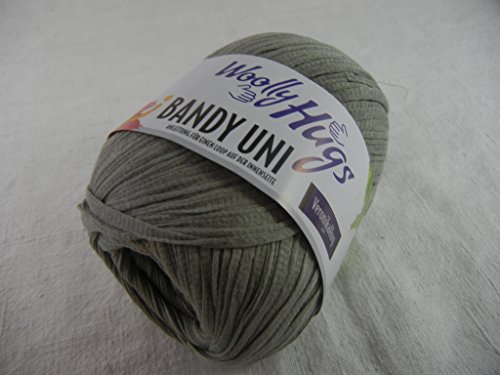 (100g/10,50EUR) Pro Lana Woolly Hugs Bandy uni Fb 72 grau 100g Knäuel