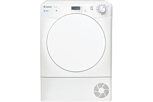 CANDY CSE C7LF-S Sèche-linge Hublot, SMART, 7 Kg, Condensation, Blanc, Classe B