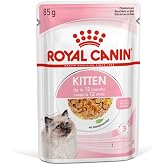 Royal Canin Kitten Jelly Pouch Yaş Mama, Yavru Kedi, 85 G x 12 Adet