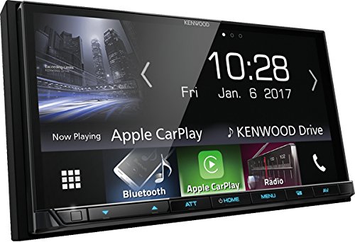 Kenwood Electronics DMX7017BTS 200W Bluetooth Negro receptor multimedia para coche - Radio para coche (AM,FM, 87,5 - 108 MHz, 153 - 279 kHz, 17,6 cm (6.95