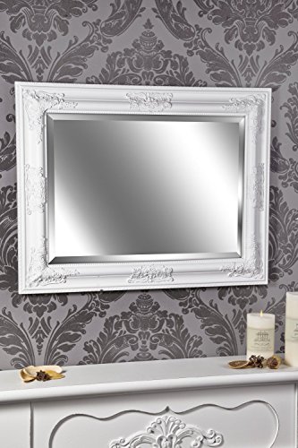 Spiegel Wandspiegel weiss Barock LEILA 65 x 50 cm - 6