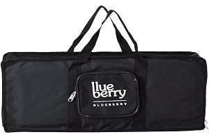 blueberry KB10 Padded Keyboard Cover Bag Compatible with Casio SA 46, Casio SA-47, Casio SA-50, Casio SA 51 Keyboard (Black)