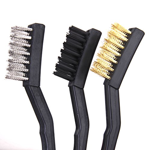 Gazechimp Mini-Drahtbürste Set 3 x Drahtbürsten - 2