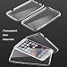Produktbild iPhone 6 6S Full Schutz (Vorder-& Rückseite) transparent Gel Case Cover Klar von traderia