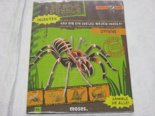 Preisvergleich Produktbild 3D-Holzpuzzle Spinne