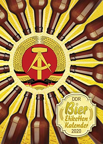 Preisvergleich Produktbild DDR Bieretiketten Kalender 2020 (Bierdeckel- und Bieretikettenkalender / DDR / BRD)