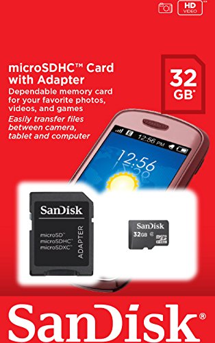 SanDisk microSDHC 32GB Speicherkarte (inkl. microSD zu SD Adapter) - 3
