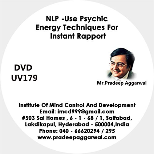 NLP - Use Psychic Energy Techniques For Instant Rapport, DVD
