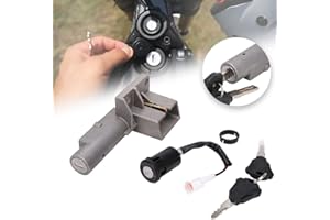 JFG RACING Motorcycle Key Ignition Switch,Key Switch Plug Key Lock Set for Sur Ron Surron Sur-Ron Light Bee X/S Electrical Bike