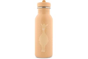 Trixie Baby - Gourde pour Enfants en Acier Inoxydable 500ml - Mrs. Giraffe (Girafe)