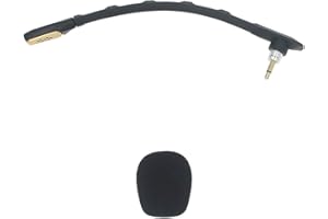 MQDITH Replacement Microphone for Astro A40 TR Gaming Headset(Black)