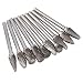 Produktbild ZREAL 10X Solid Carbide Hartmetallfräser für Rotary Drill Die Grinder Carving Bit