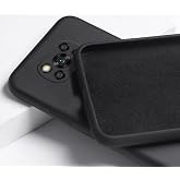 Kilifplus Xiaomi Poco X3 Pro ile Uyumlu Kılıf Mat Lansman Kılıf, Kadife İ&ccedil; Y&uuml;zey, Silikon, Esnek, P&uuml;r&uuml;zs&uuml;z, Yumuşak - Siyah