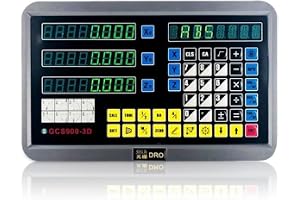 DRO digital display 5 µm TTL-positionsindikator för din svarv, fräsmaskin, slipmaskin etc. (3 AXIS DRO)
